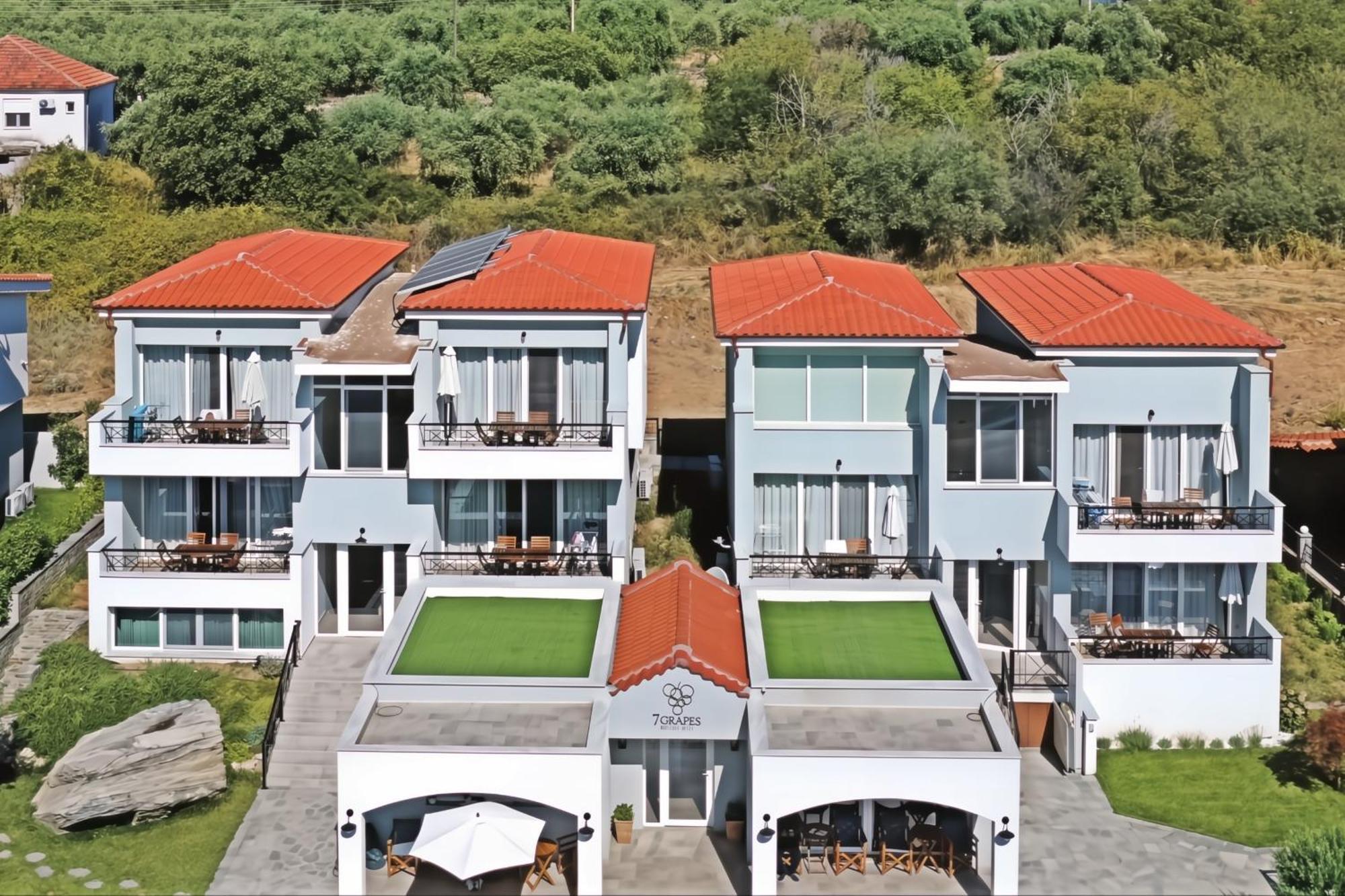 7 Grapes Aparthotel Elevtherai ภายนอก รูปภาพ